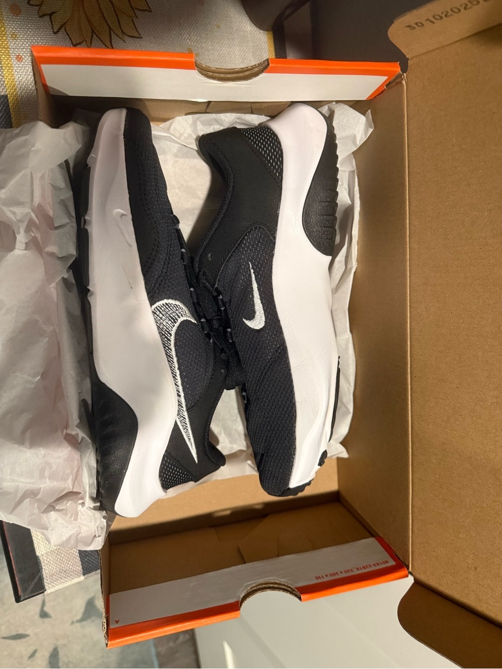 Nike Women’s Black & White Athletic Sneakers